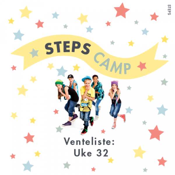 VENTELISTE: STEPS CAMP 2026 - UKE 32